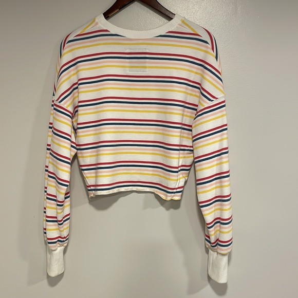 Hollister Striped Cropped Sweater - Picture 4 of 4